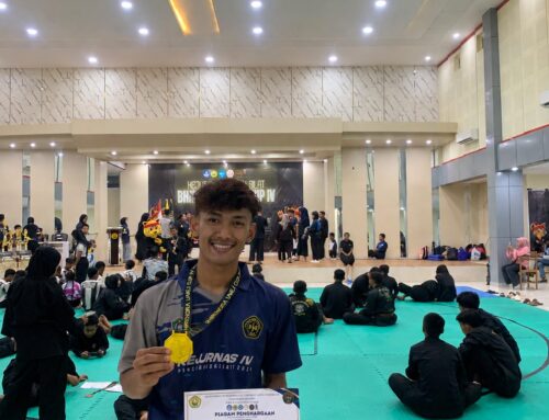 Dian Sukma Raga Meraih Juara 1 Tanding Kelas A Dewasa Putra Kejuaraan Pencak Silat Bhirendra Unej Cup IV 2026